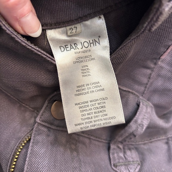 Dear John Brown Ankle Cropped Jeans - Picture 4 of 5